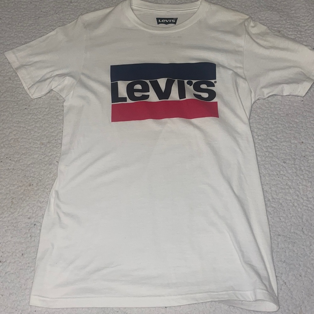 White Levi T shirt